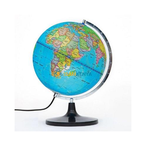 12 Inch Illuminated World Globe