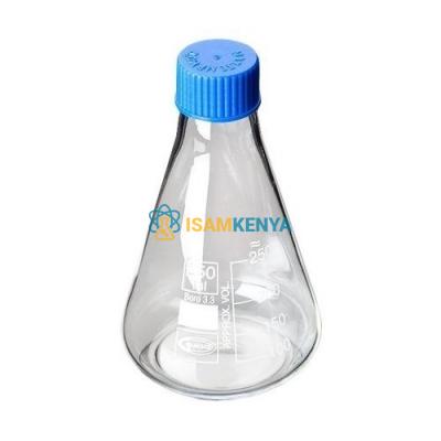 Conical Flask with Screw Cap