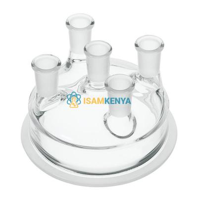 Five Neck Reaction Flask Lid