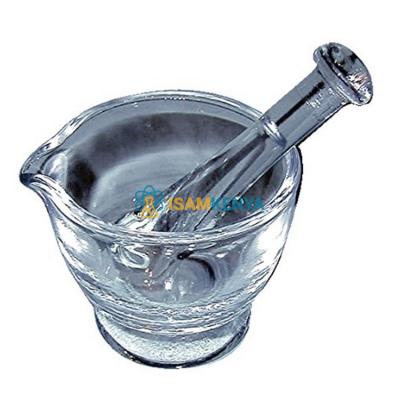 Glass Mortar With Pestle