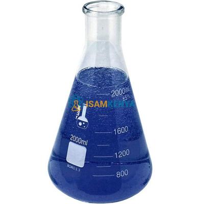 Glass Narrow Mouth Erlenmeyer Flask