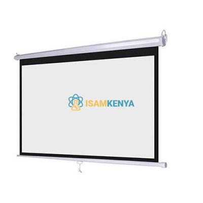 Manual projection screen