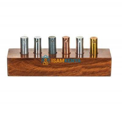 Metal Cylinders Set of 6