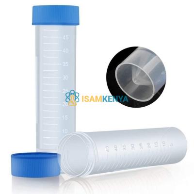 Plastic Centrifuge Tubes with Blue Screw Cap