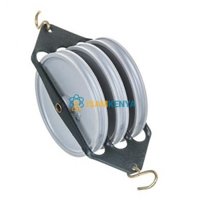 Pulley Plastic Double 2 Hook Parallel