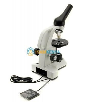 Solar LED Monocular Microscope