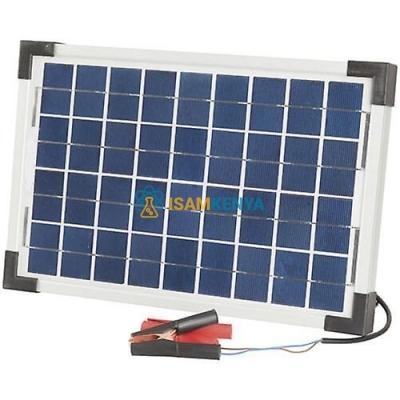 Solar Panel with Lead and Clamps