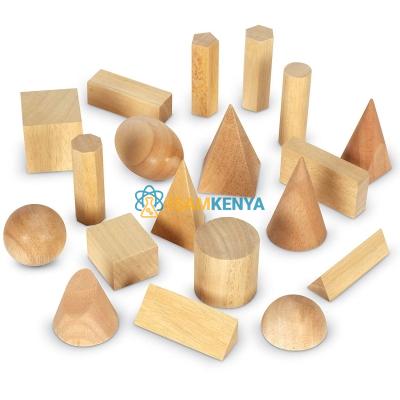 Wooden Geometric Solids