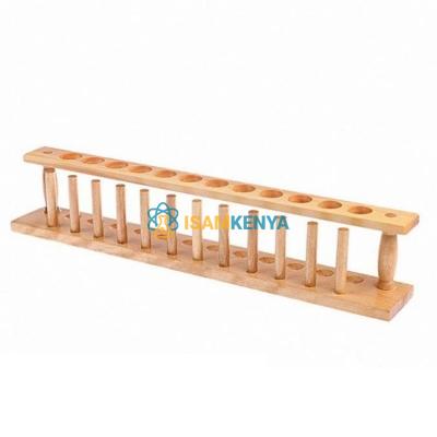 Wooden Test Tube Rack